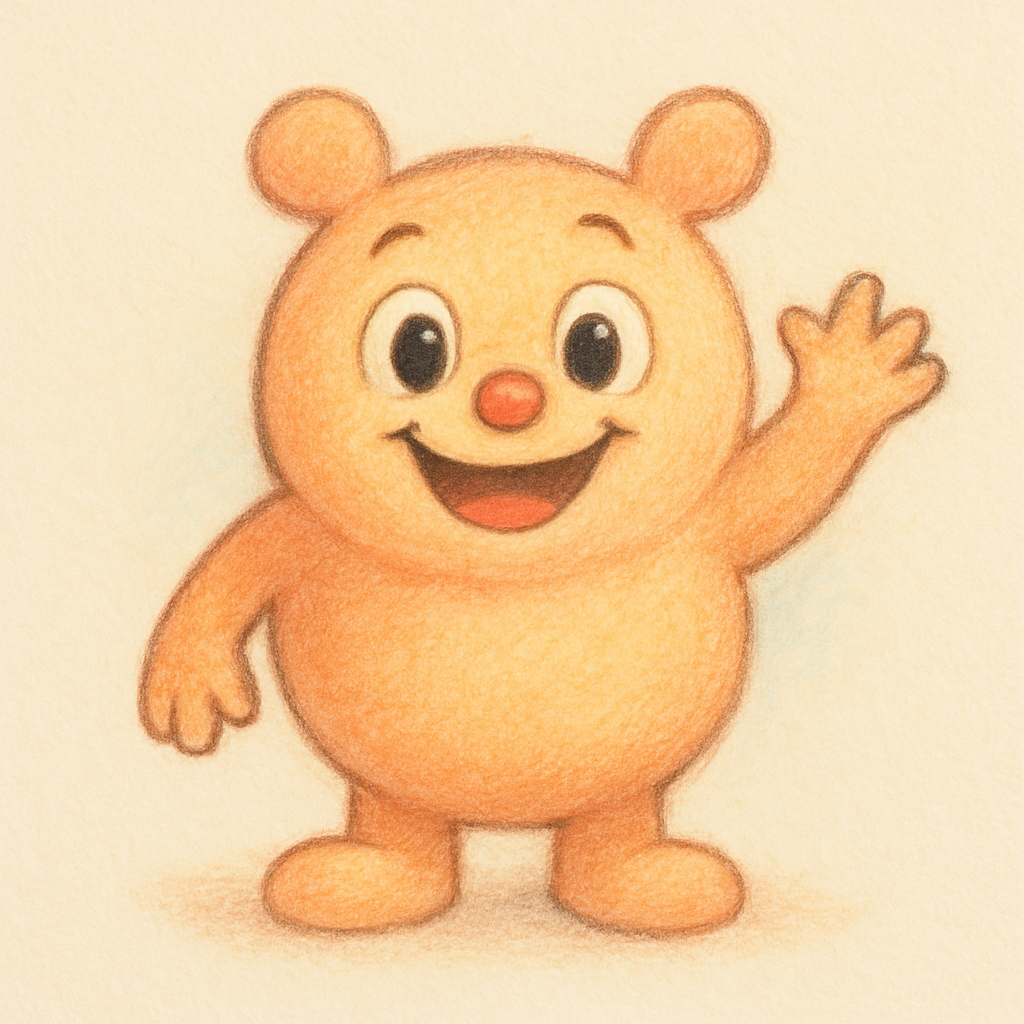 Original hand-drawn character art